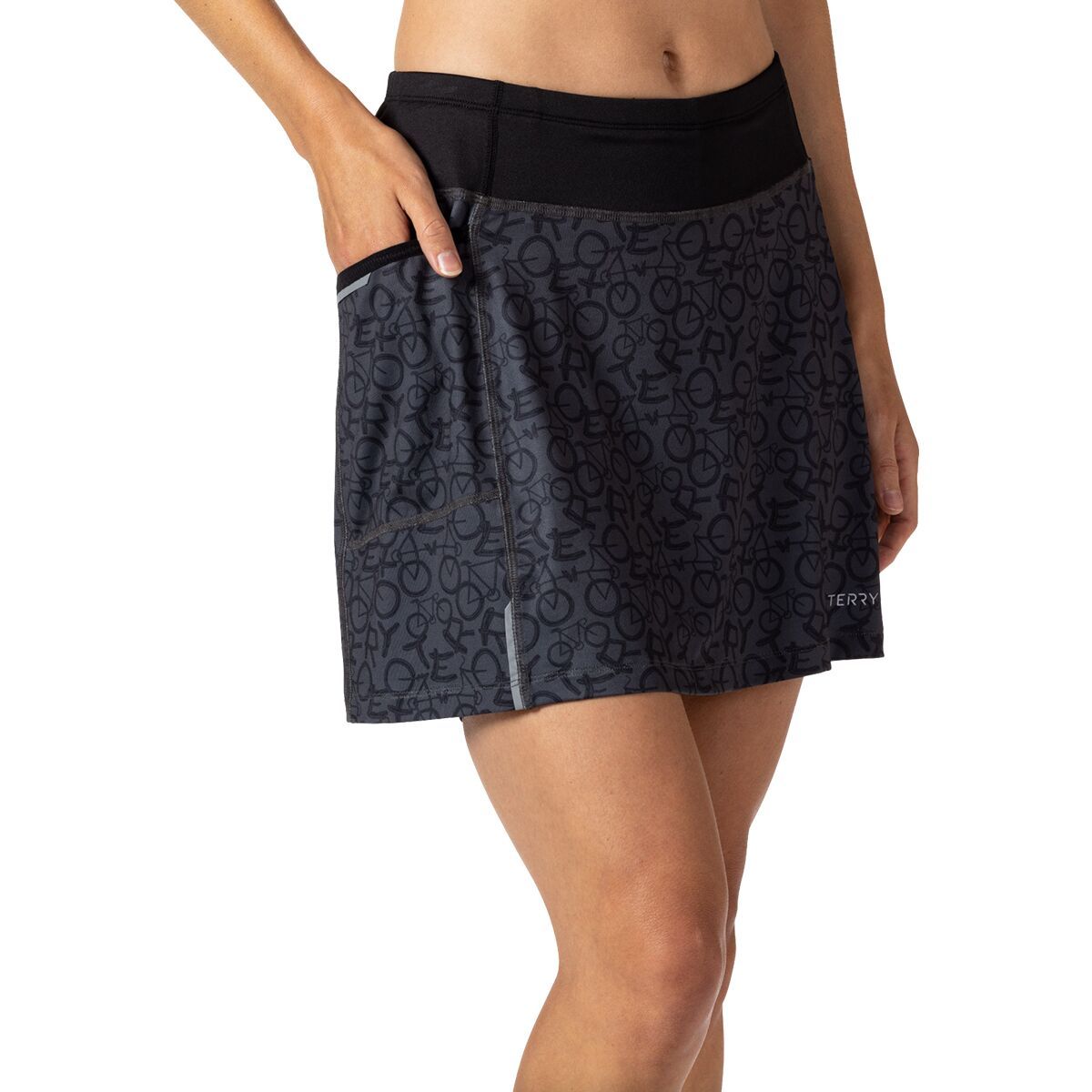 Terry Bicycles Trixie Skort - Women's Cyclo Grey, XXL