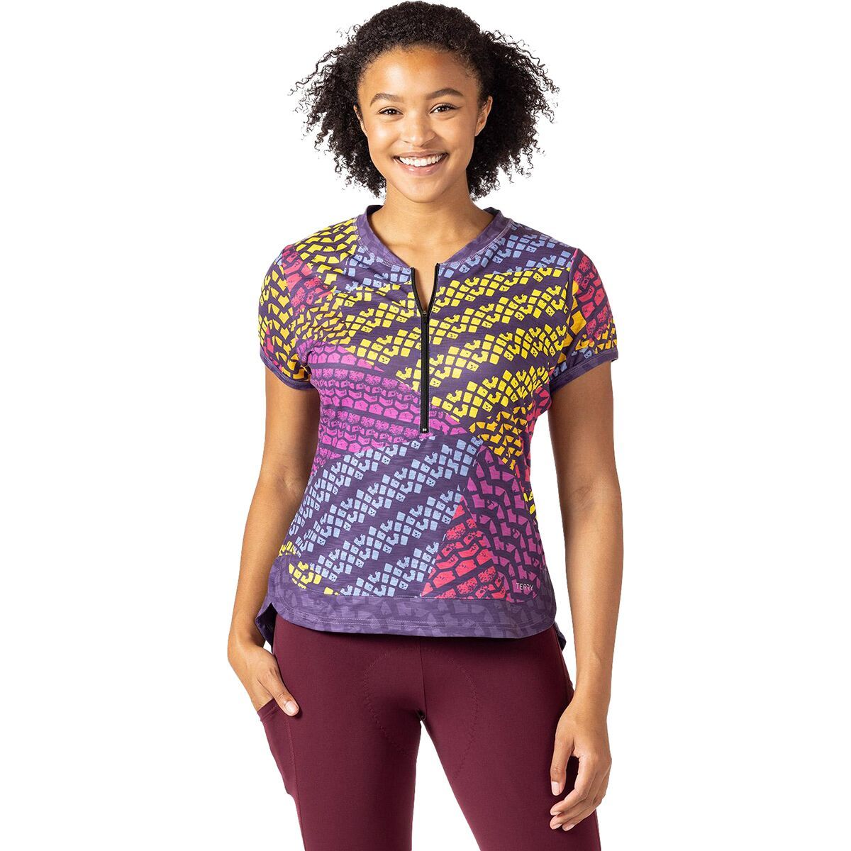 Terry Bicycles Wayfarer Short-Sleeve Jersey - Women's Treadfull, S