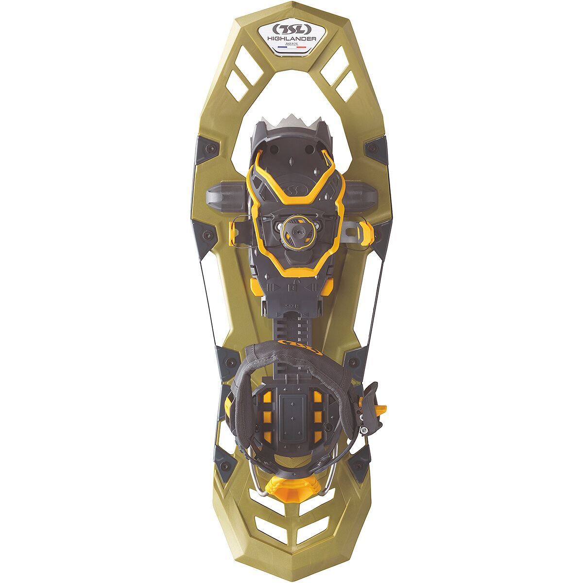 TSL Outdoors Highlander Adjust Snowshoe Olive, 26.5in