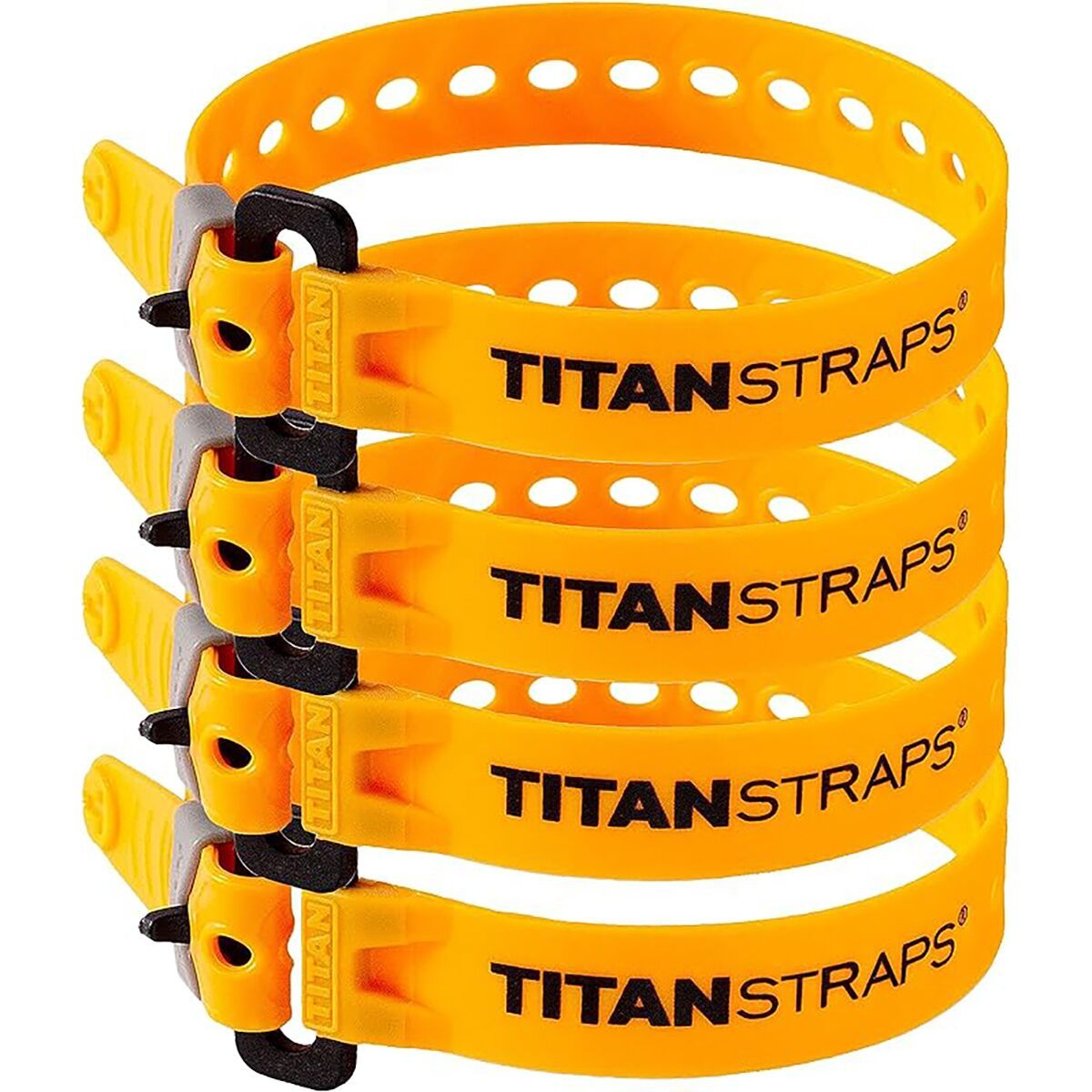 TitanStraps Mini Strap - 4-Pack Fire, 6in/15cm