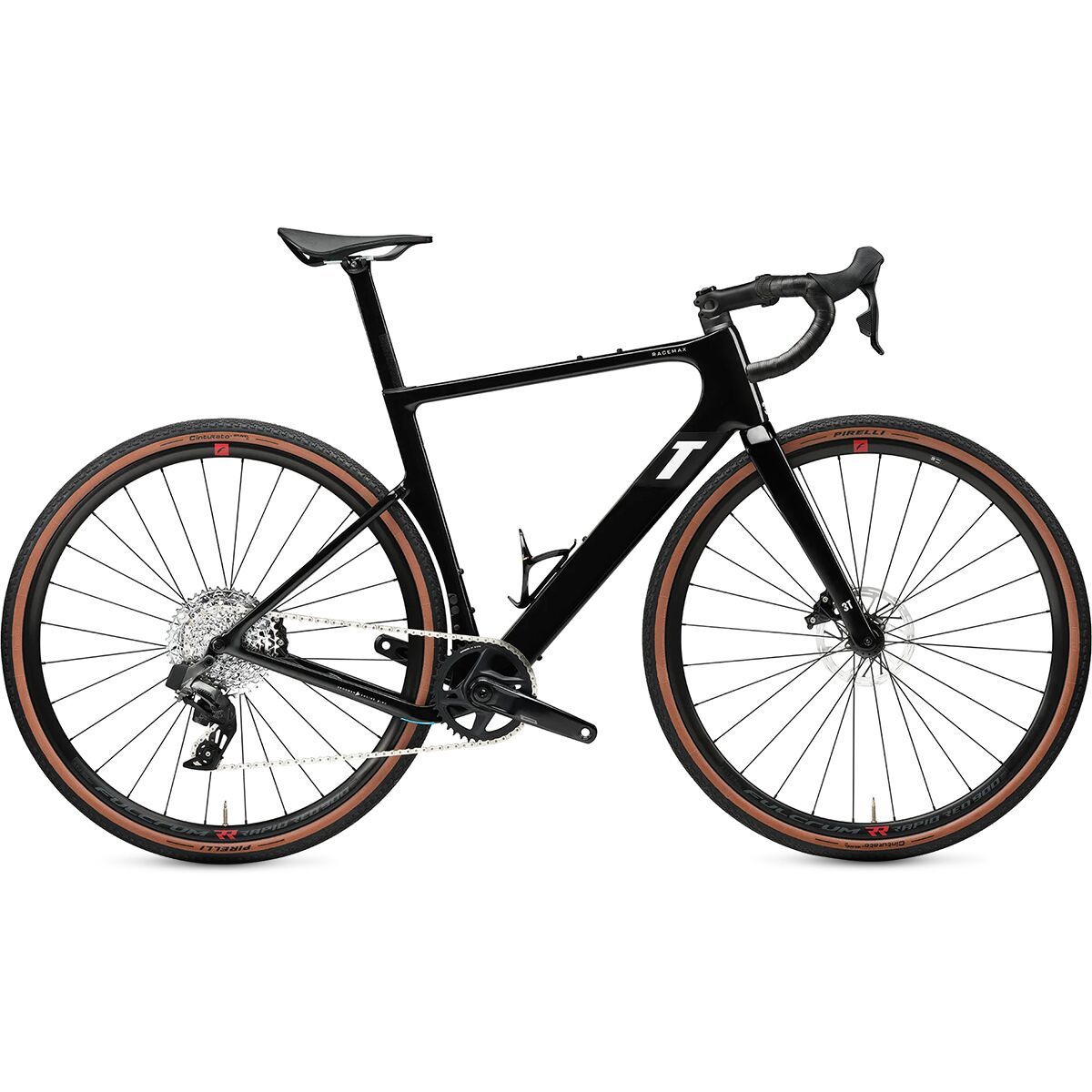 Image of 3T Racemax Integrale Rival AXS XPLR Gravel Bike Black Rock, 58