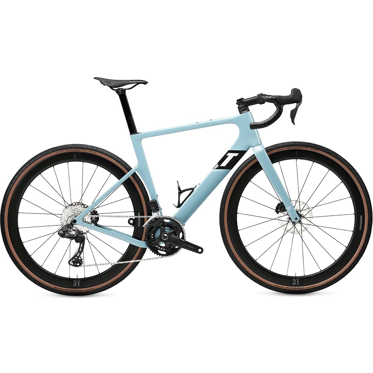 Image of 3T Racemax Integrale WPNT GRX Di2 2x Carbon Wheel Gravel Bike Mare, 51