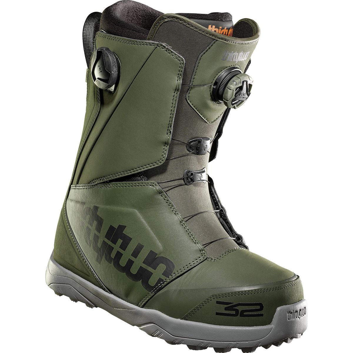 lashed double boa boot