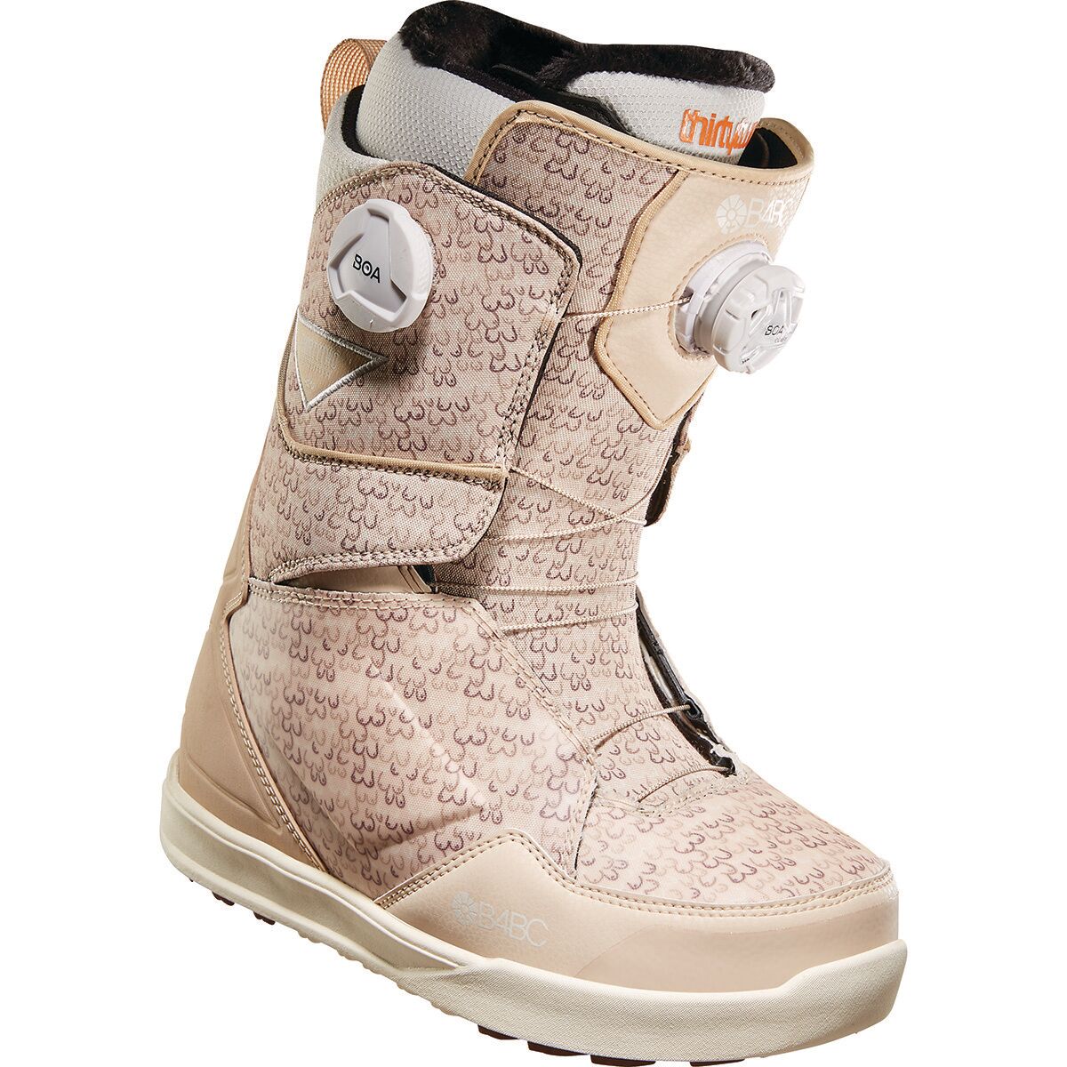 ThirtyTwo Lashed Double BOA B4BC Snowboard Boot - 2023 - Women's Ivory