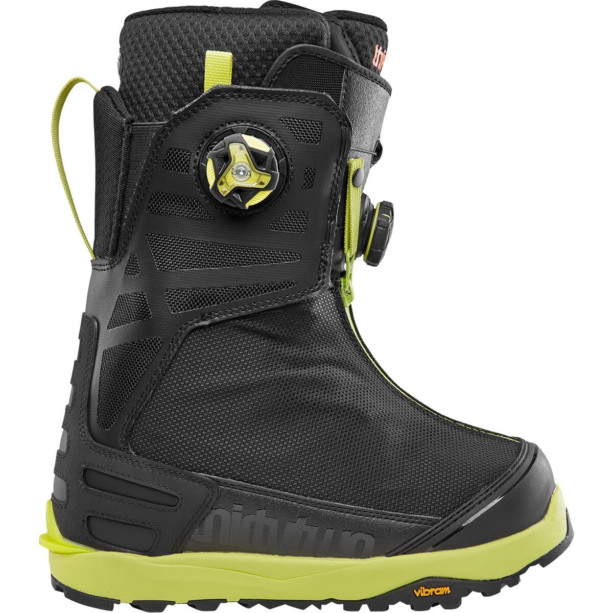Image of ThirtyTwo Hight MTB BOA Snowboard Boot - 2024 - Women's Black/Lime, 8.0