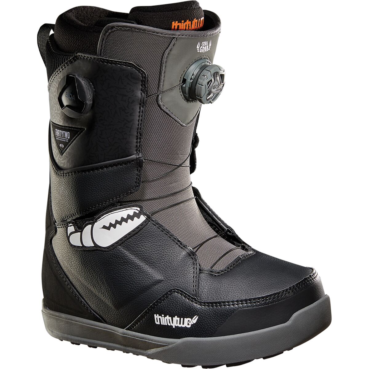 ThirtyTwo Lashed Double BOA Crab Grab Snowboard Boot - 2023 - Men's