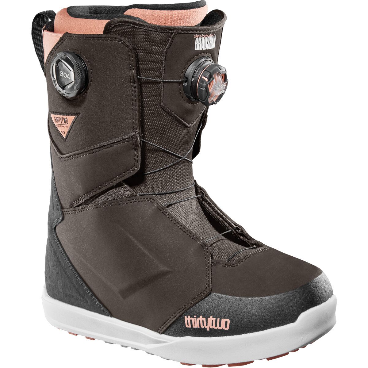 ThirtyTwo ThirtyTwo Lashed Double BOA Bradshaw Snowboard Boot - 2025 - Men's Brown, 9.0