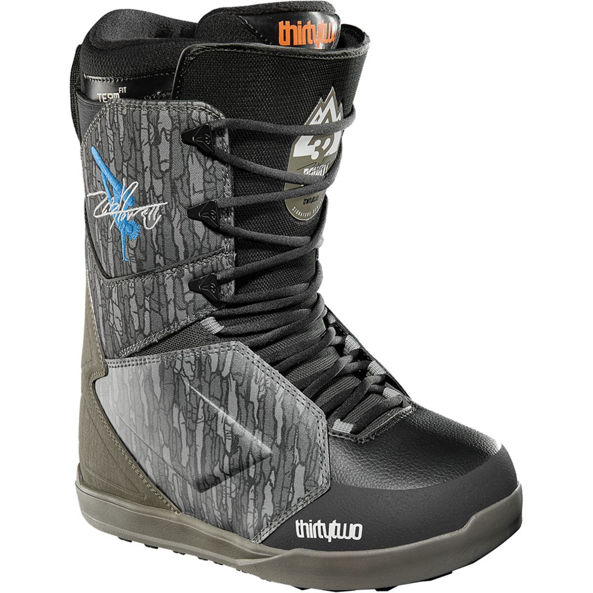 ThirtyTwo Lashed Powell Snowboard Boot - 2025 - Men's Olive/Grey/Black, 9.5
