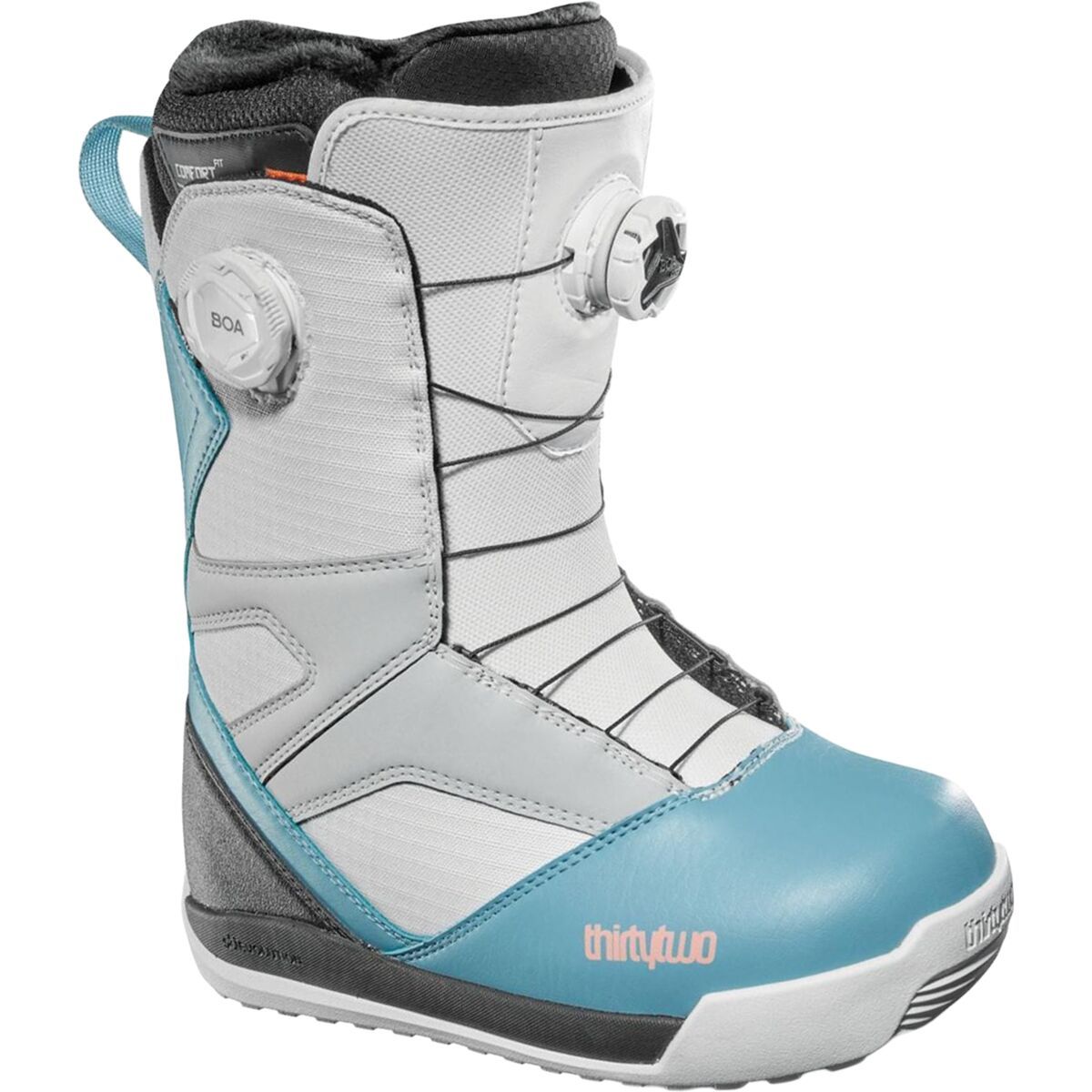 Image of ThirtyTwo STW Double BOA Snowboard Boot - 2025 - Women's Blue/Grey/White, 7.0