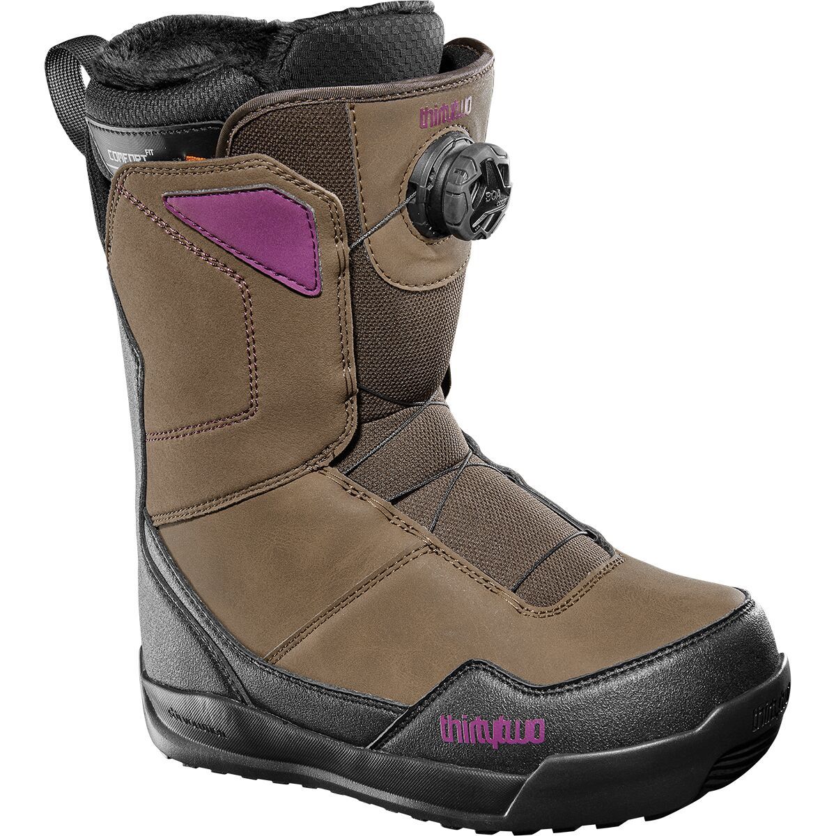 Image of ThirtyTwo Shifty BOA Snowboard Boot - 2025 - Women's Brown/Black, 7.0