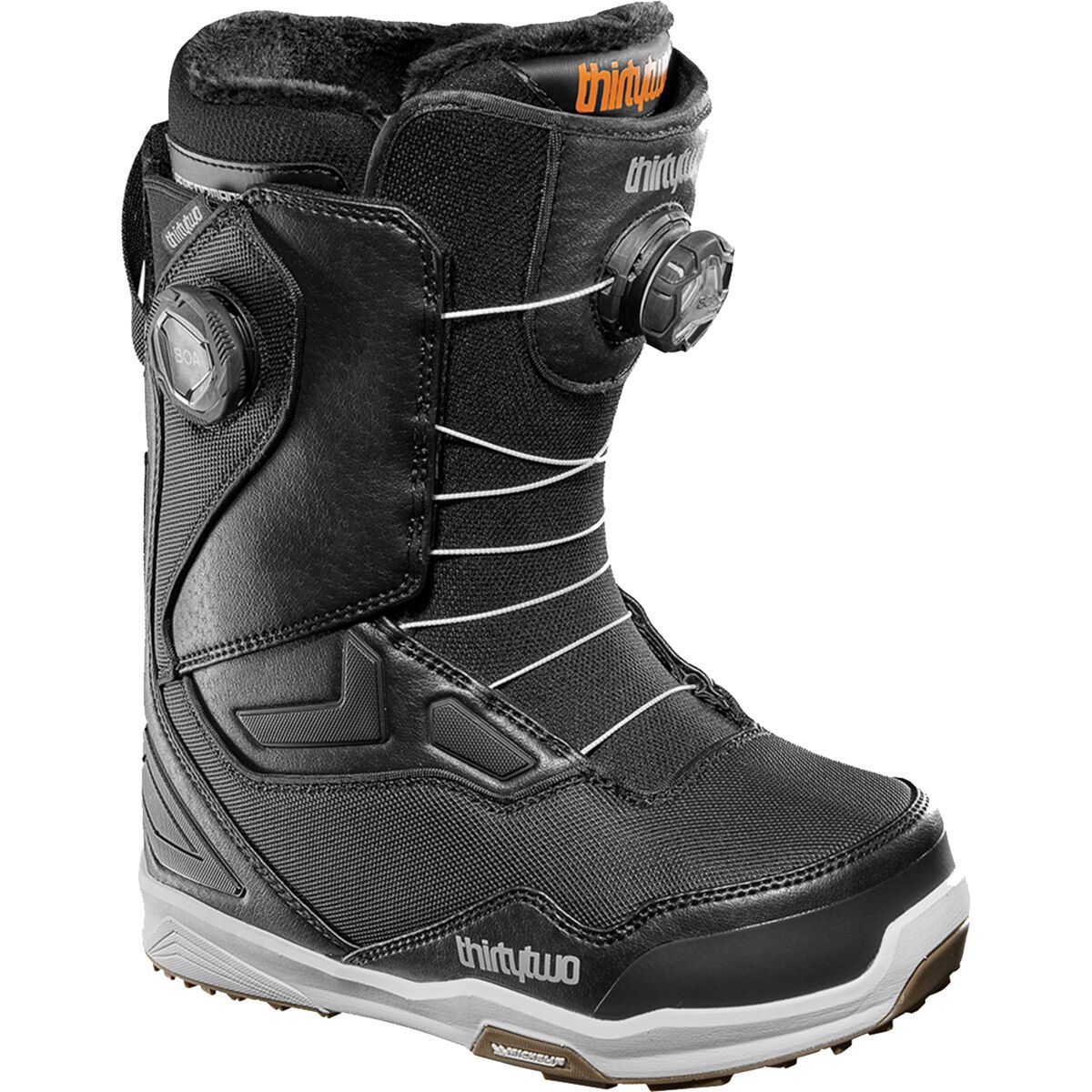ThirtyTwo TM-2 Double BOA Snowboard Boot - 2025 - Women's Black/White/Gum, 8.0
