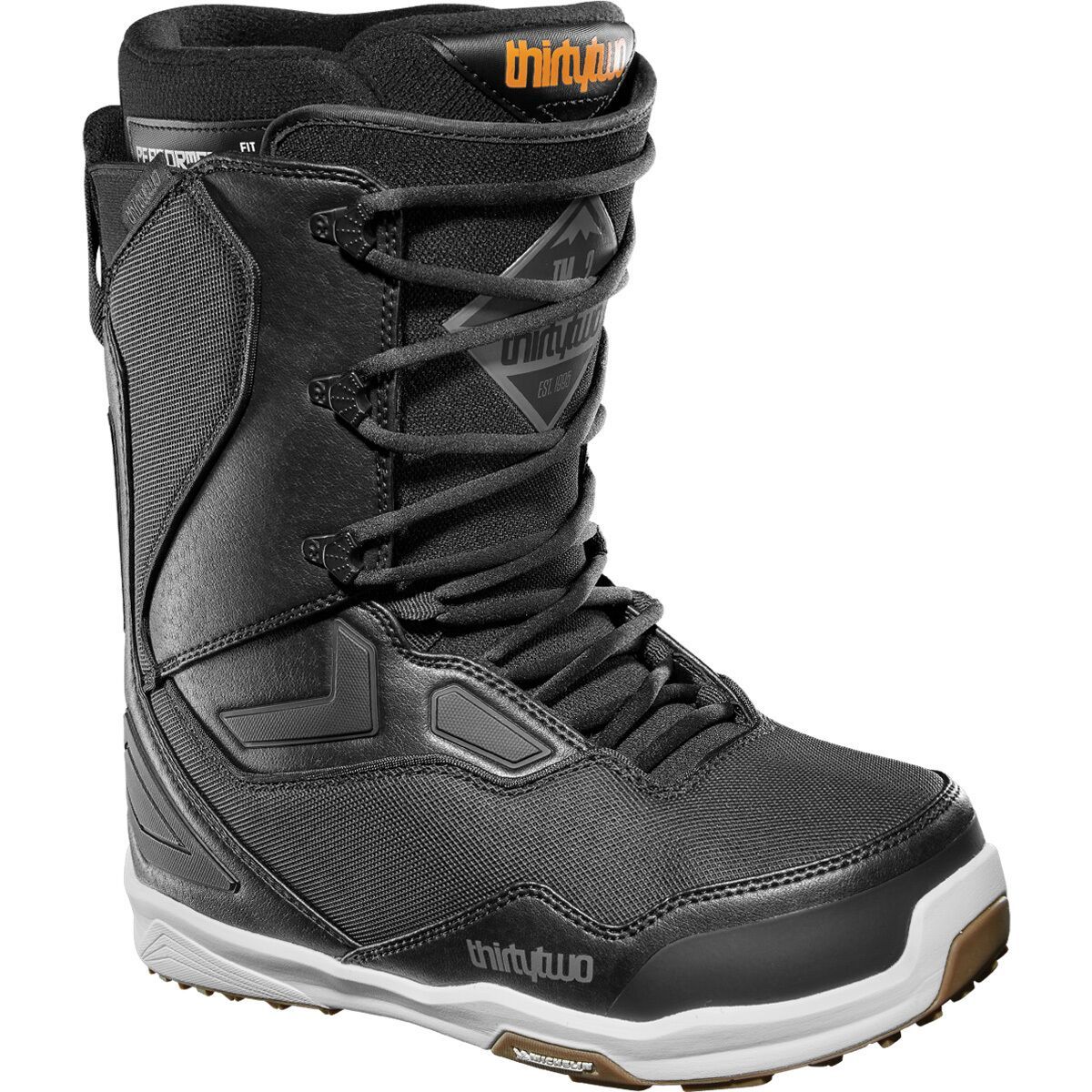 ThirtyTwo TM-2 Snowboard Boot - 2025 - Men's Black/White/Gum, 9.5