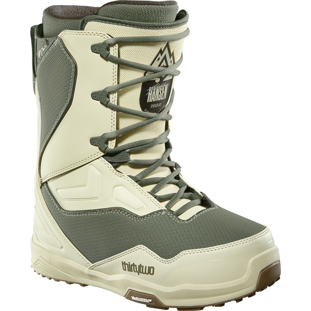ThirtyTwo ThirtyTwo TM-2 x Phil Hansen Snowboard Boot - 2025 - Men's Warm Grey/Olive, 11.5