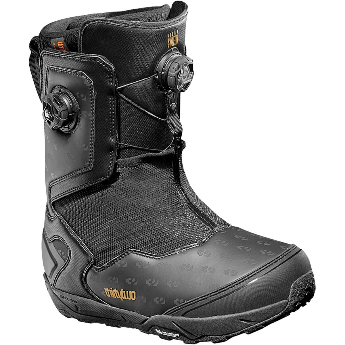 Image of ThirtyTwo Focus Boa Sweetin Snowboard Boot - 2026 Black/Yellow, 11.0