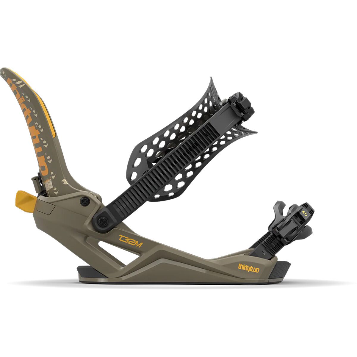 ThirtyTwo T32M Team FASE Bindings 2026 Volcom Black White Medium