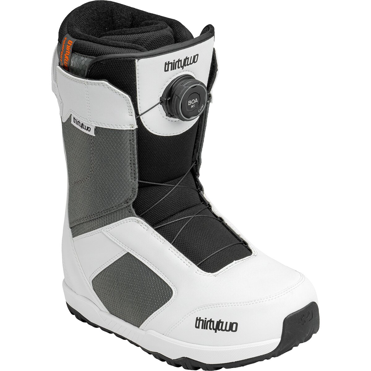 Image of ThirtyTwo Shifty BOA Snowboard Boot - 2027 White/Grey/Black, 8.5