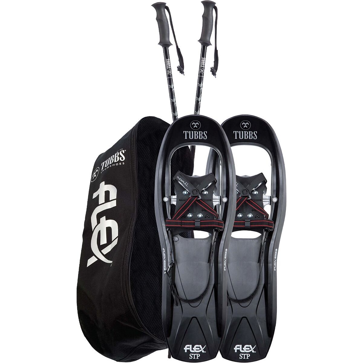 Tubbs Flex STP Snowshoe Kit Black/Red, 24in