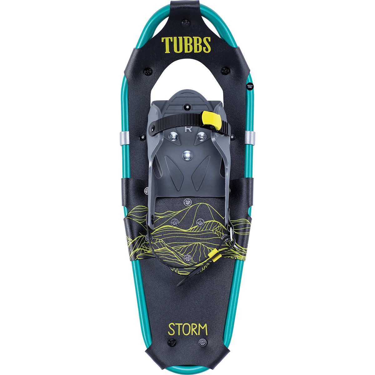 Image of Tubbs Storm Snowshoe - Boys' Black/Green, 19in