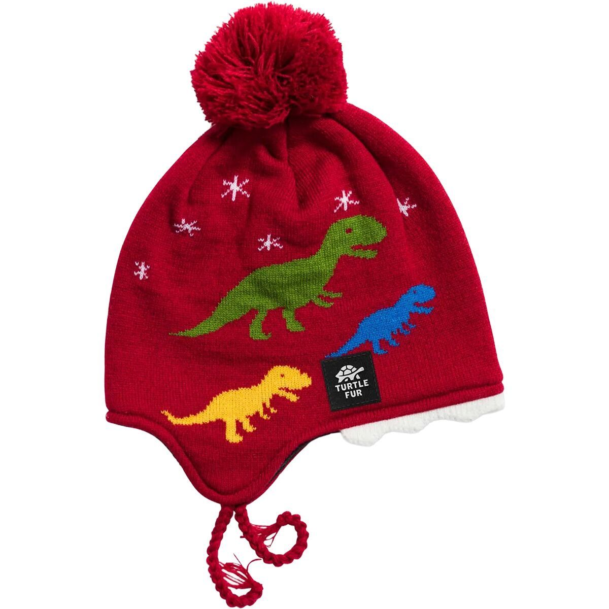 Turtle Fur Chomp Chomp Beanie - Toddler Boys' Red, One Size
