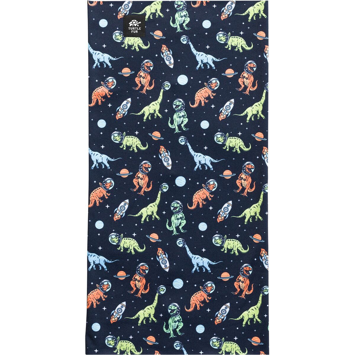 Image of Turtle Fur Comfort Shell Stria Totally Tubular Gaiter - Little Kids' Galactic Dino, One Size