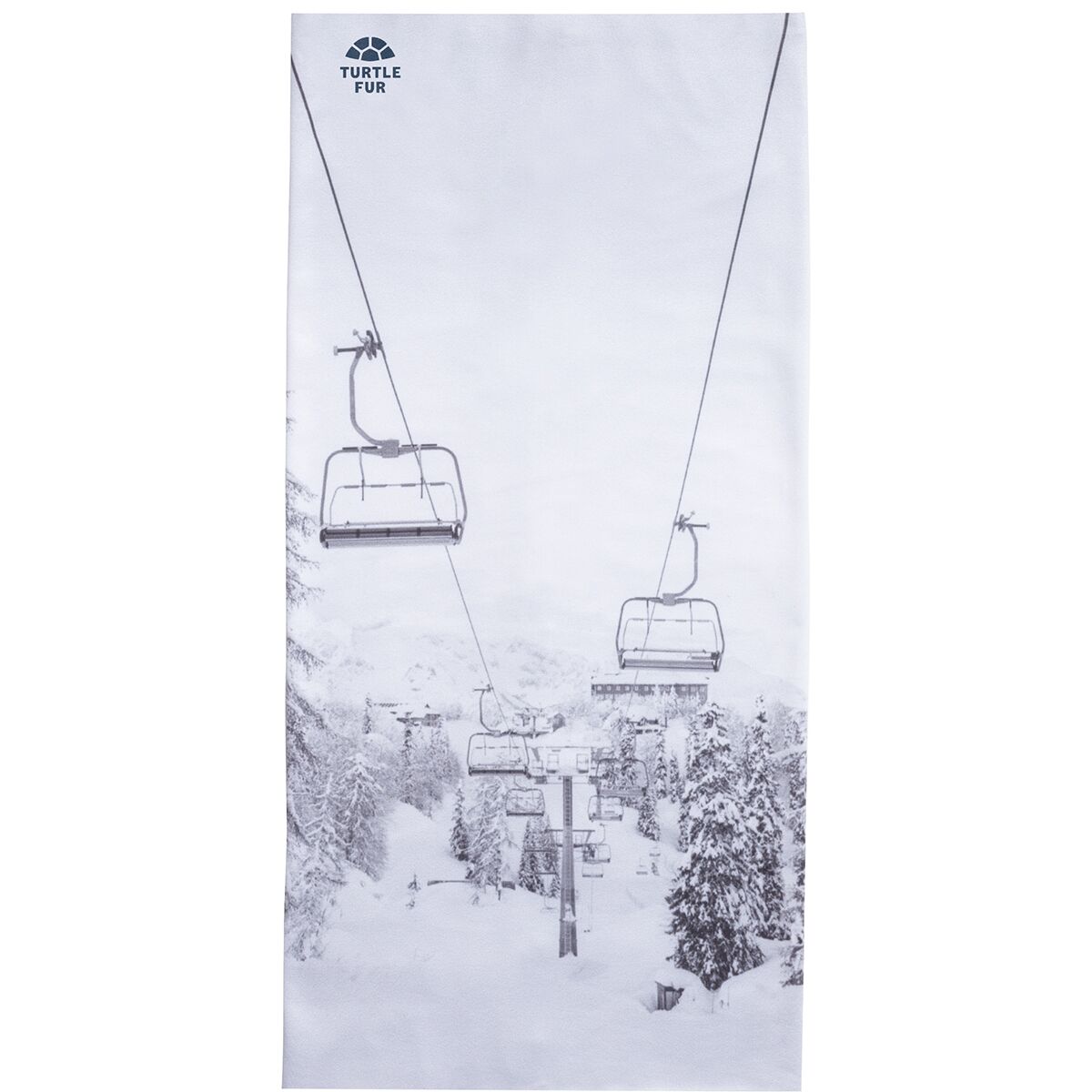 Image of Turtle Fur Comfort Shell Totally Tubular Print Limited Edition Gaiter Chair Lift, One Size