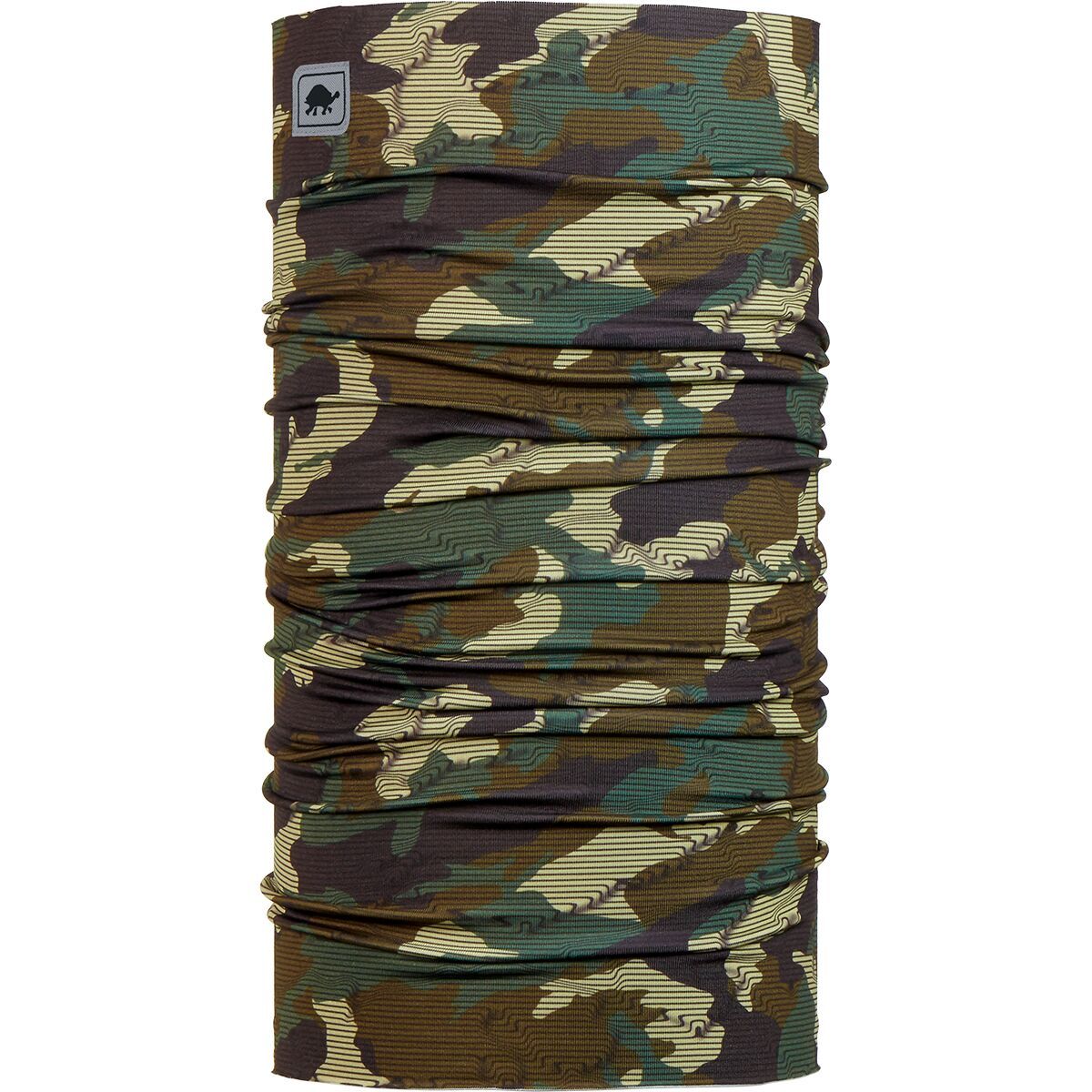 Turtle Fur Comfort Shell Totally Tubular Print Neck Gaiter Jungle Camo