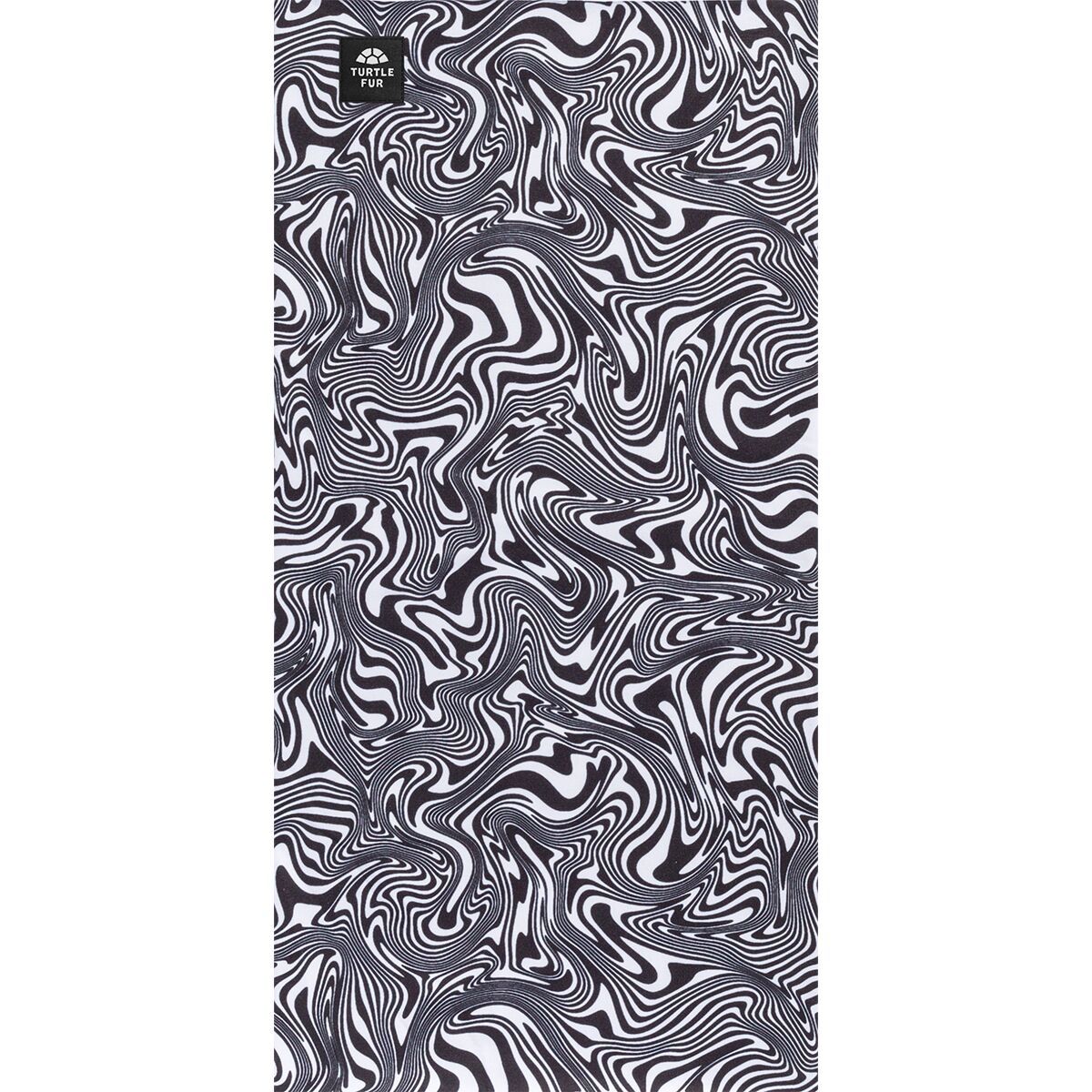Turtle Fur Comfort Shell Totally Tubular Print Neck Gaiter Optic Swirl, One Size