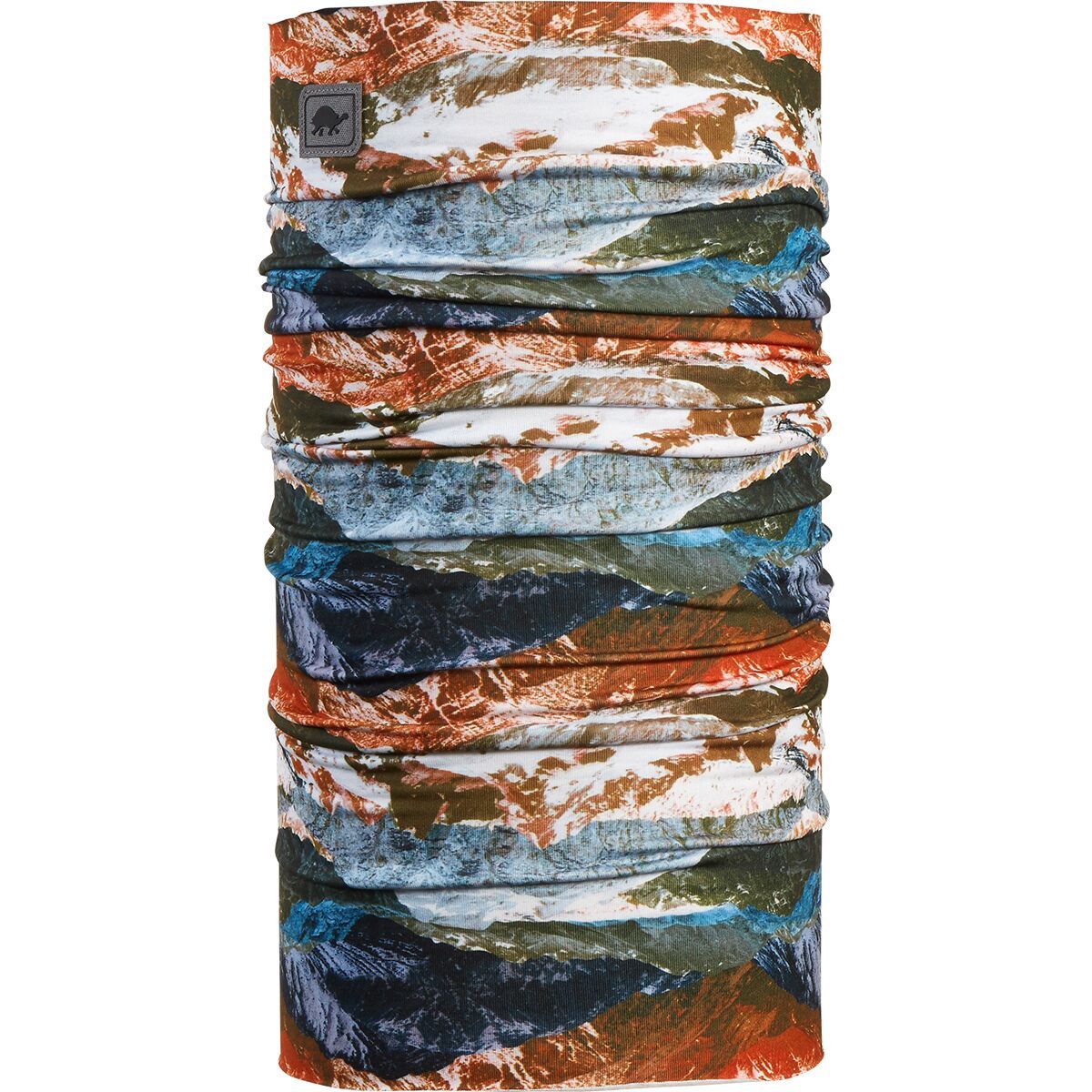 Turtle Fur Comfort Shell Totally Tubular Print Neck Gaiter Peak Bagger