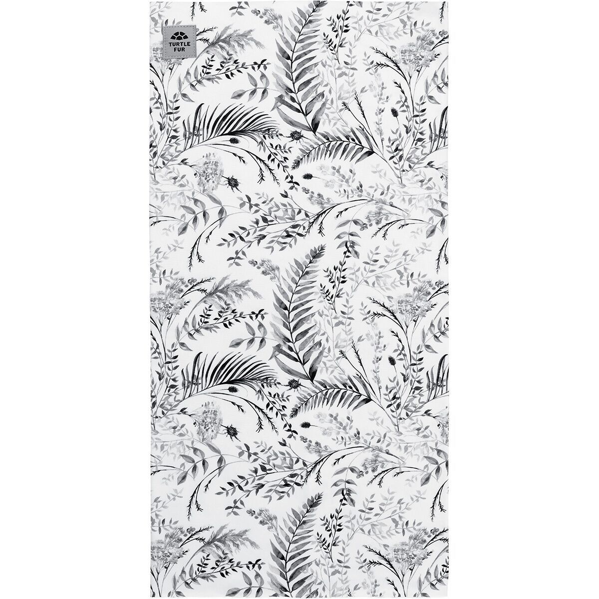 Turtle Fur Comfort Shell Totally Tubular Print Neck Gaiter Powder Day Fronds