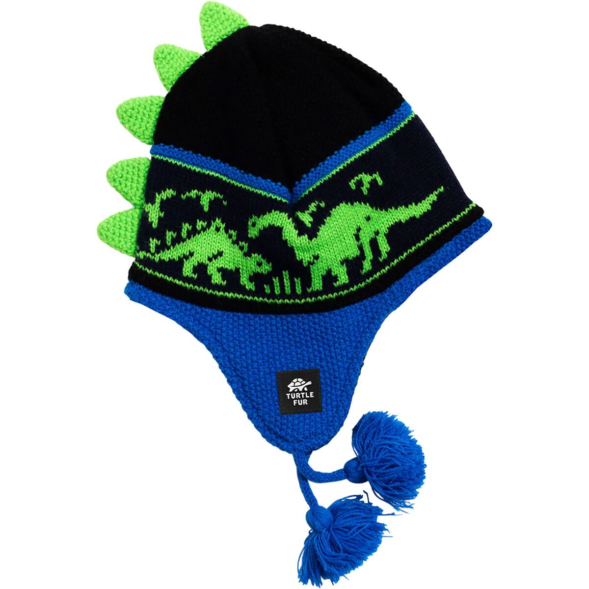 Image of Turtle Fur Dr. Dino Beanie - Little Boys' Royal, One Size
