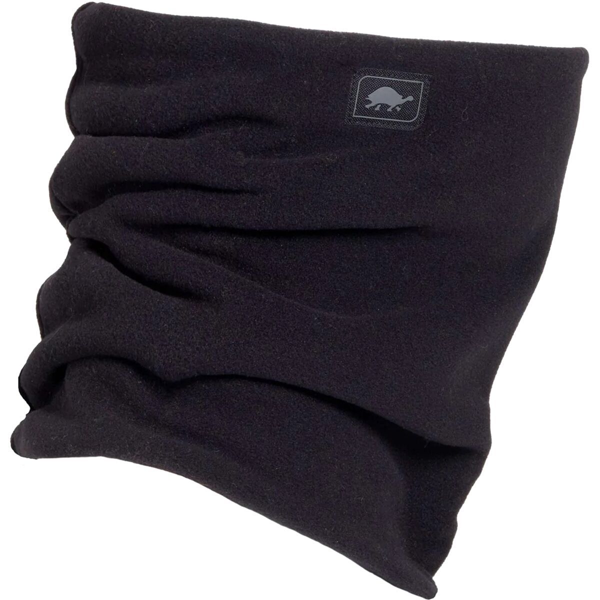 Image of Turtle Fur Micro Fur Fleece Double-Layer Neck Warmer Black, One Size
