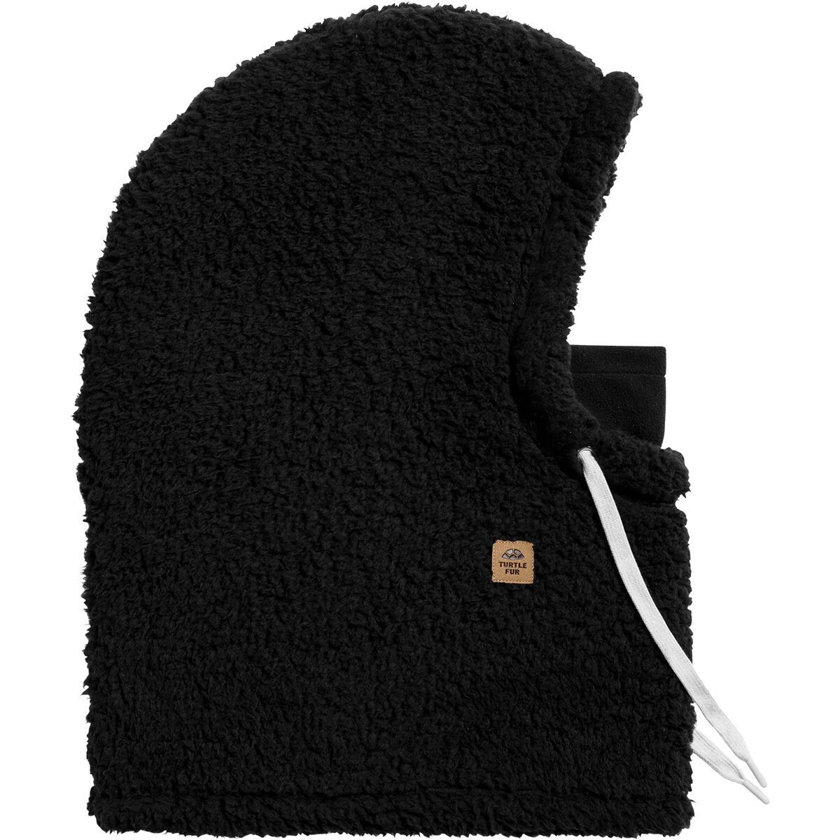 Image of Turtle Fur Comfort Lush Overhood Black, One Size