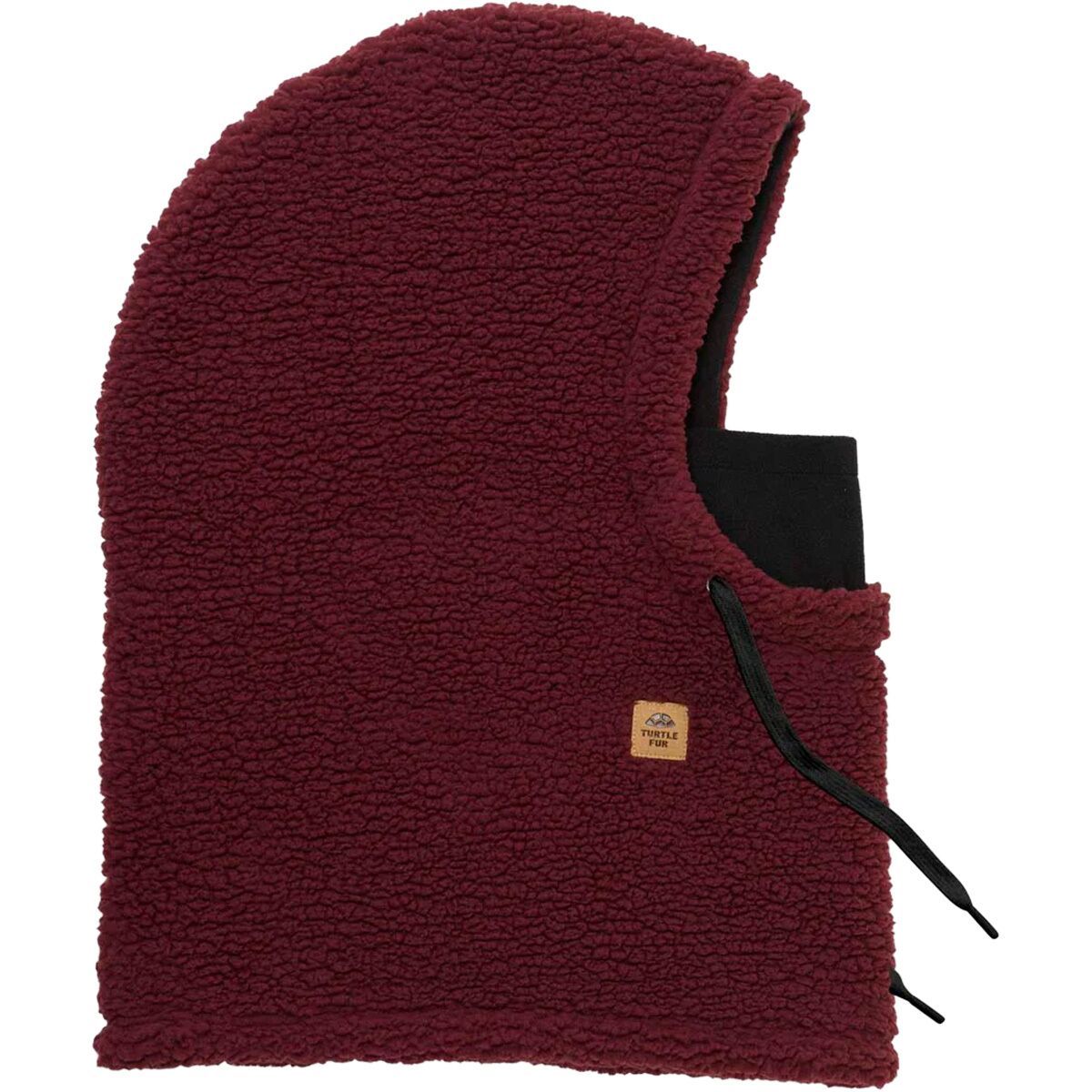 Image of Turtle Fur Comfort Lush Overhood Black Cherry, One Size