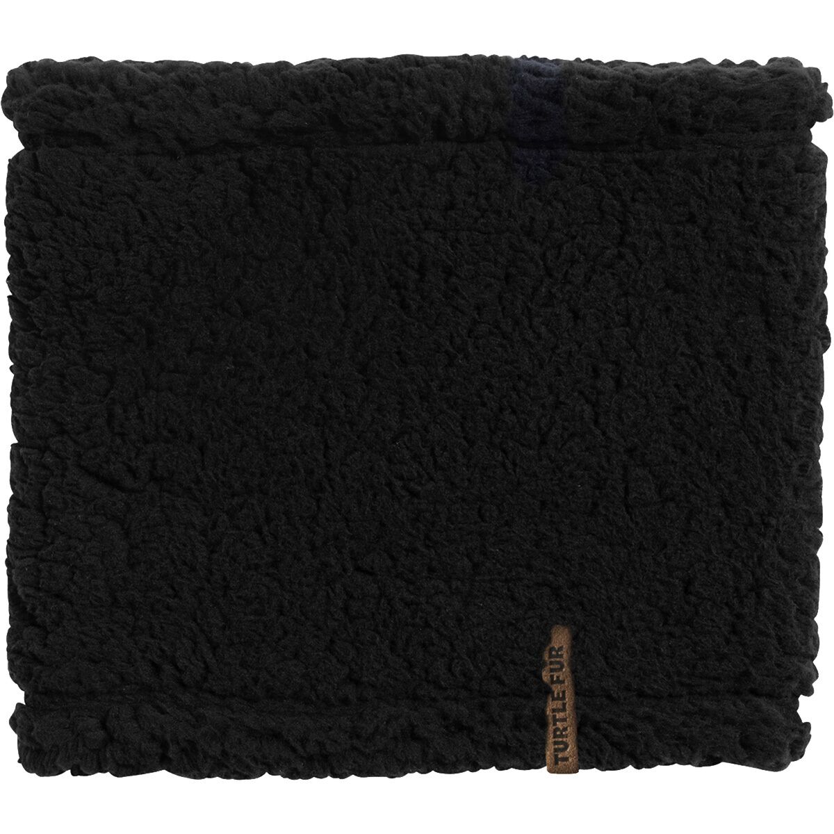 Image of Turtle Fur Comfort Lush Single-Layer Neck Gaiter Black, One Size