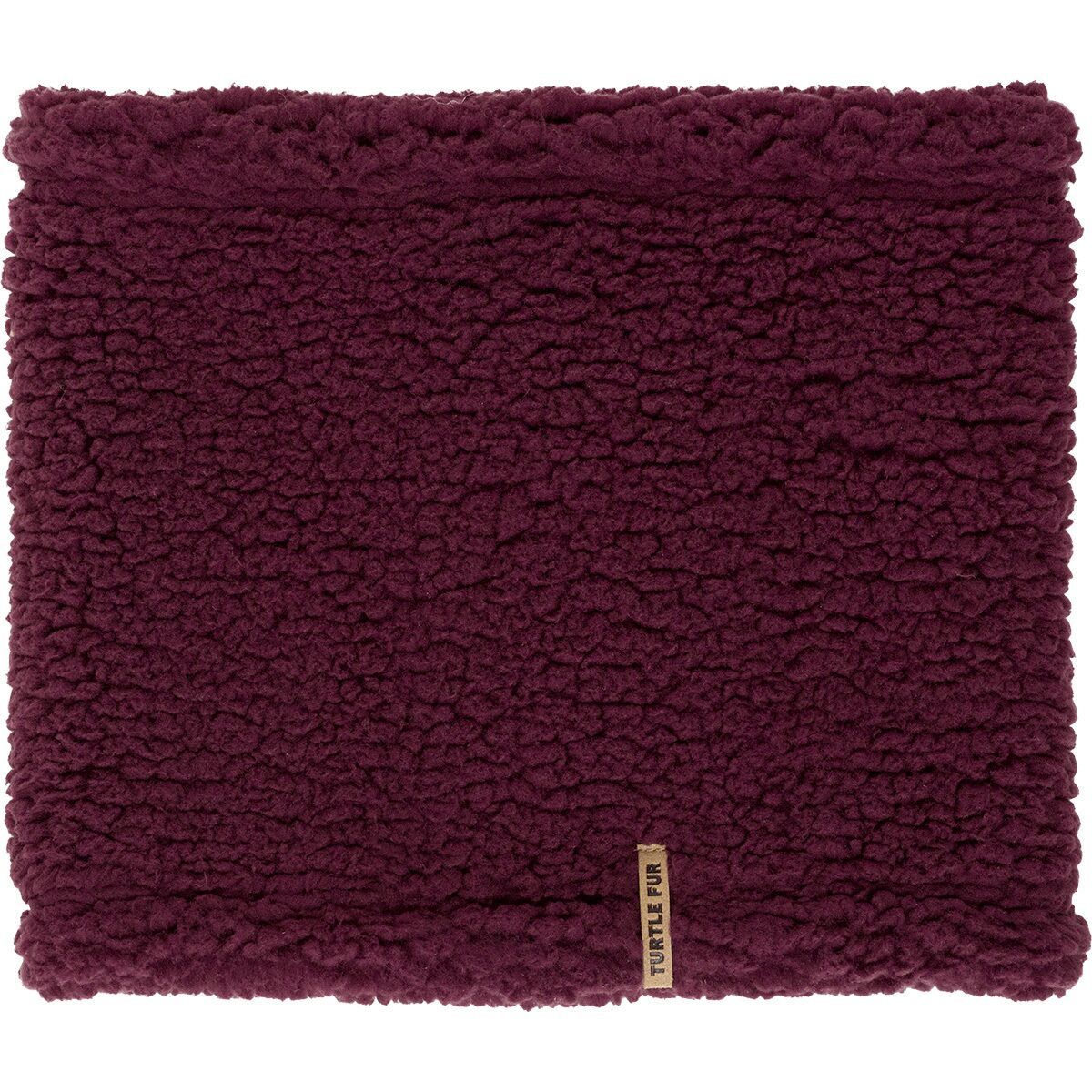 Turtle Fur Comfort Lush Single-Layer Neck Gaiter Black Cherry