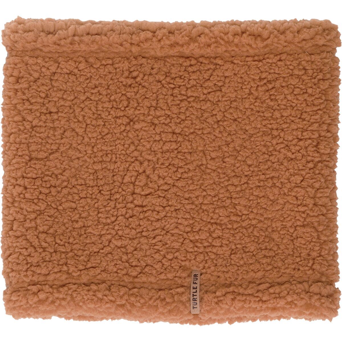 Image of Turtle Fur Comfort Lush Single-Layer Neck Gaiter Caramel, One Size
