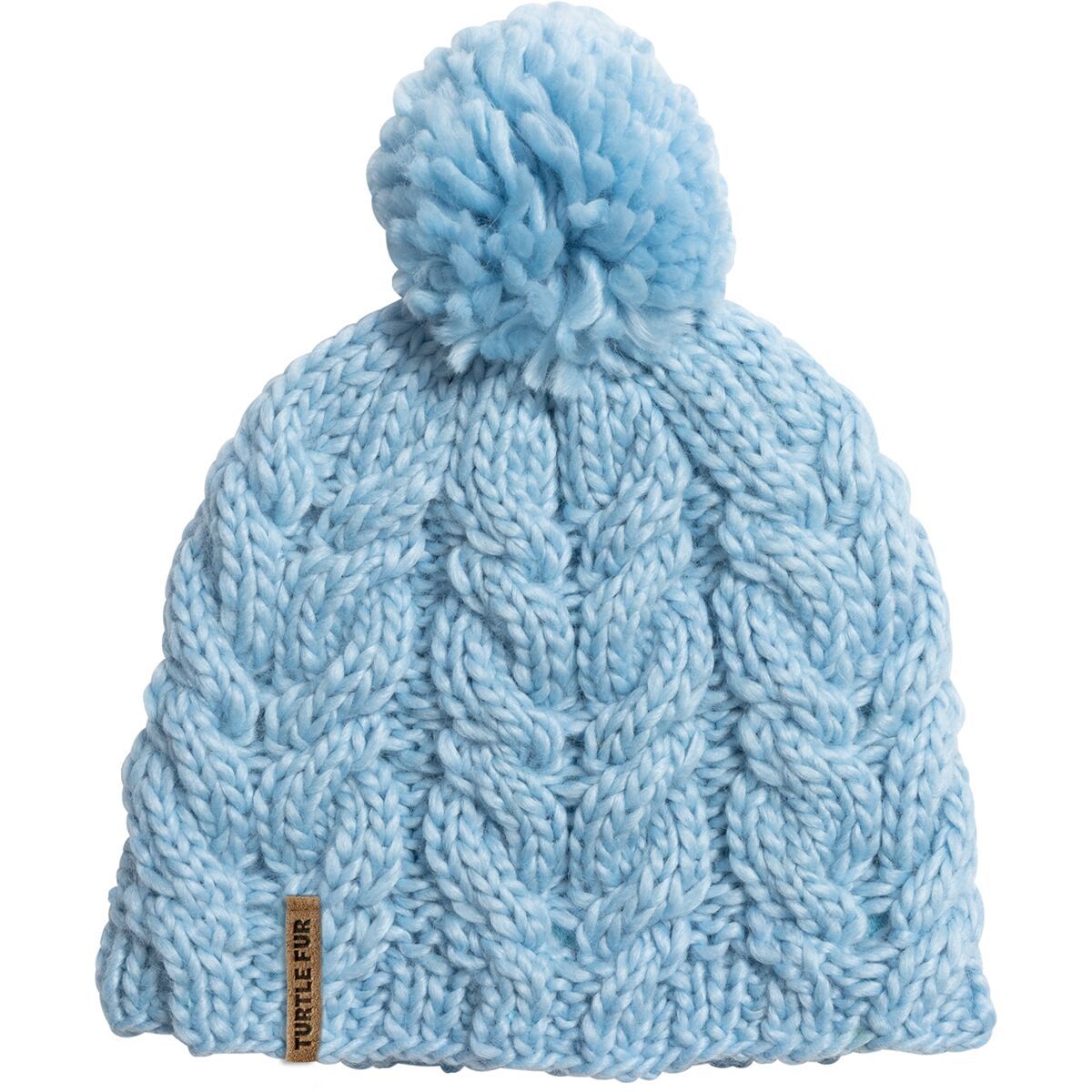 Image of Turtle Fur Merino Wool Millie Beanie Sky, One Size