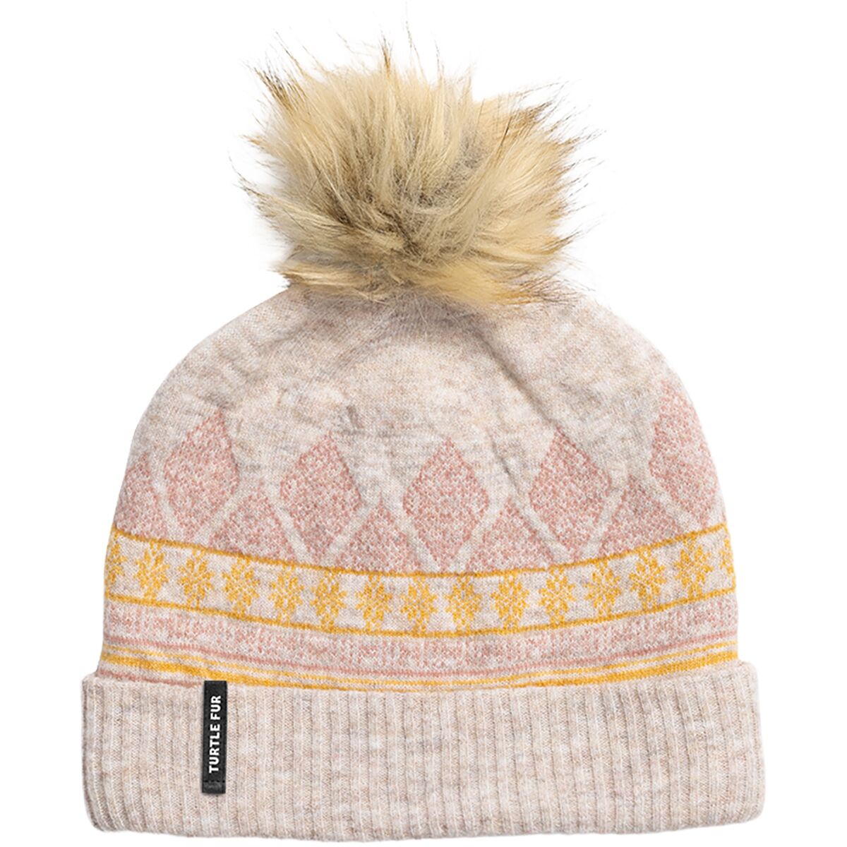 Image of Turtle Fur Recycled Ellen Beanie Oat, One Size