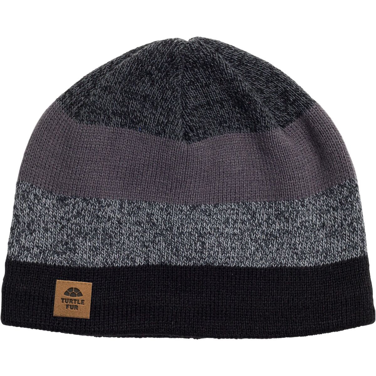 Image of Turtle Fur BTV Beanie - Men's Black Heather, One Size