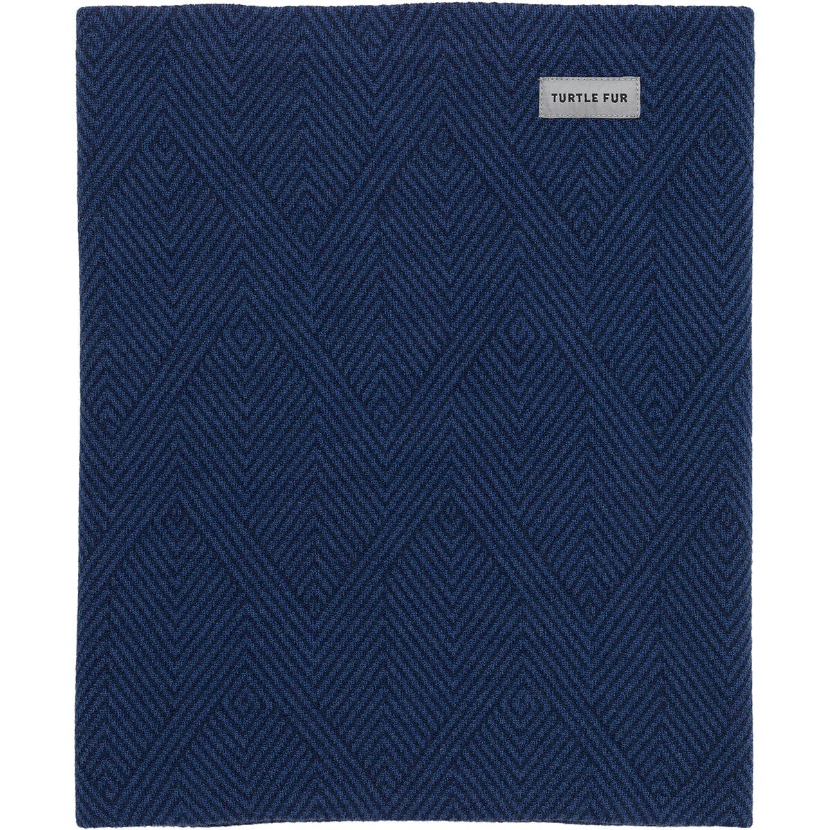 Image of Turtle Fur Pipe Dream Print Neck Warmer - Men's Diagonal Stride, One Size