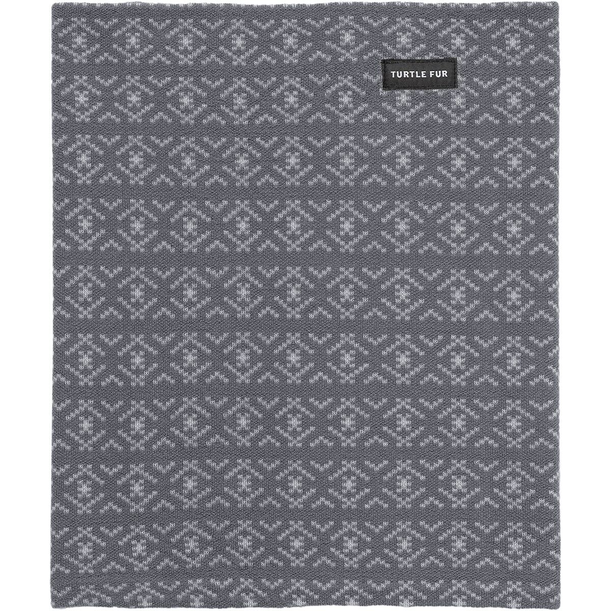 Image of Turtle Fur Pipe Dream Print Neck Warmer - Men's Touring Time, One Size