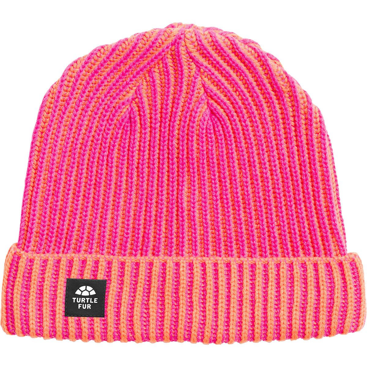 Image of Turtle Fur Recycled Sugarshack Watch Beanie - Women's Pink, One Size