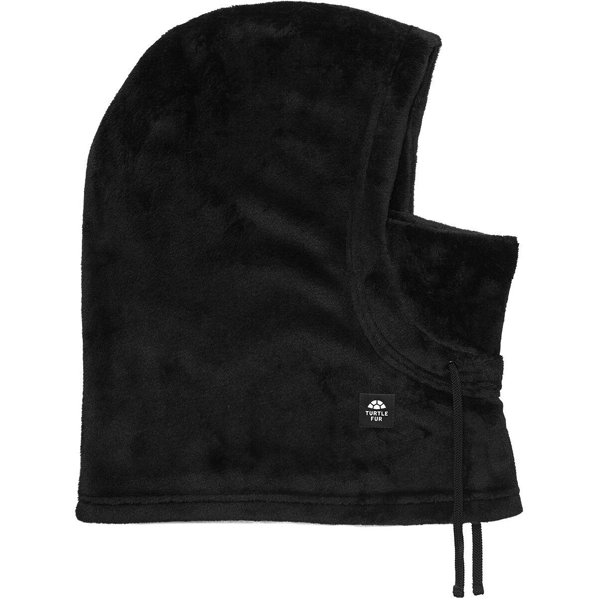 Turtle Fur Comfort Plush Ollie Overhood Black, One Size
