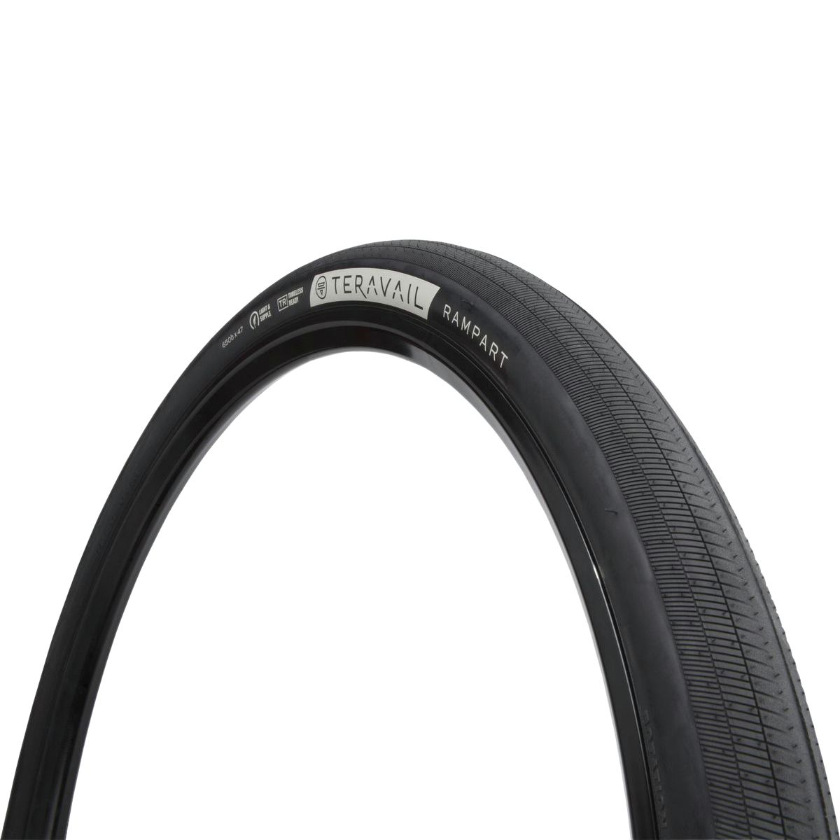 TERAVAIL RAMPART 650B x 47 タイヤ Amazon.com : Teravail Rampart Tire - 650b x 47, Tubeless, Folding