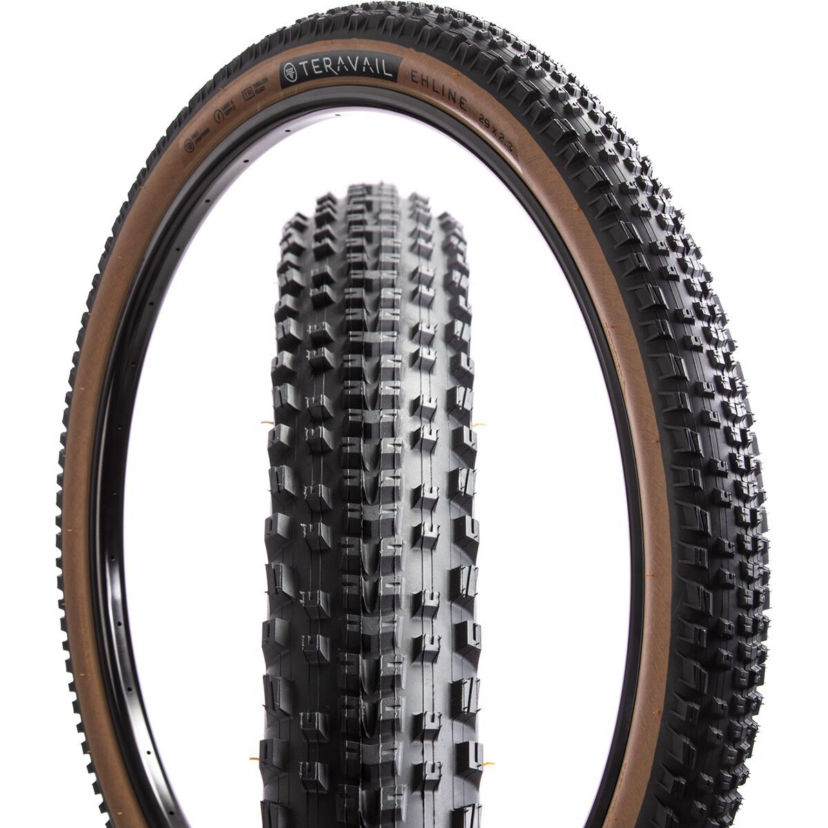 Image of Teravail Ehline 29in Tire Tan, 2.3in, Light & Supple