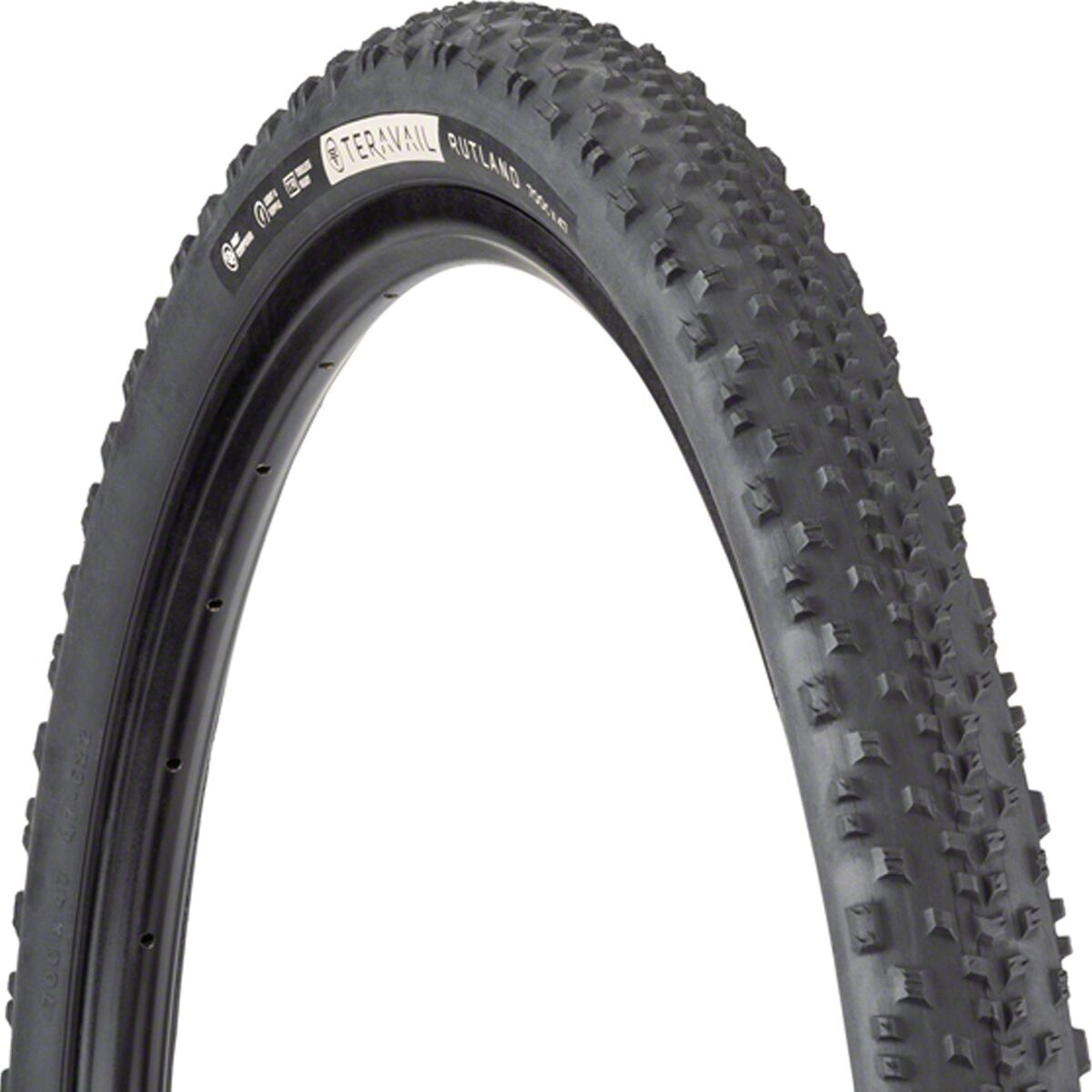 Image of Teravail Rutland Tubeless Tire Black, Durable, 29x2.2