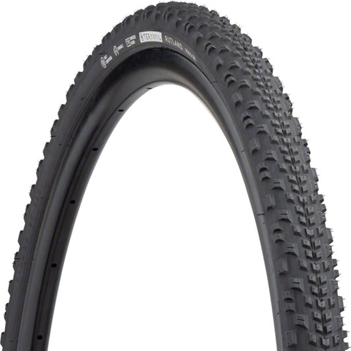 Image of Teravail Rutland Tubeless Tire Light and Supple, Black, Fast Compound, 700x35