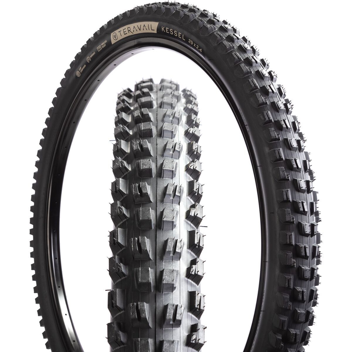 Image of Teravail Kessel 29in Tire Black, 2.4in/Durable