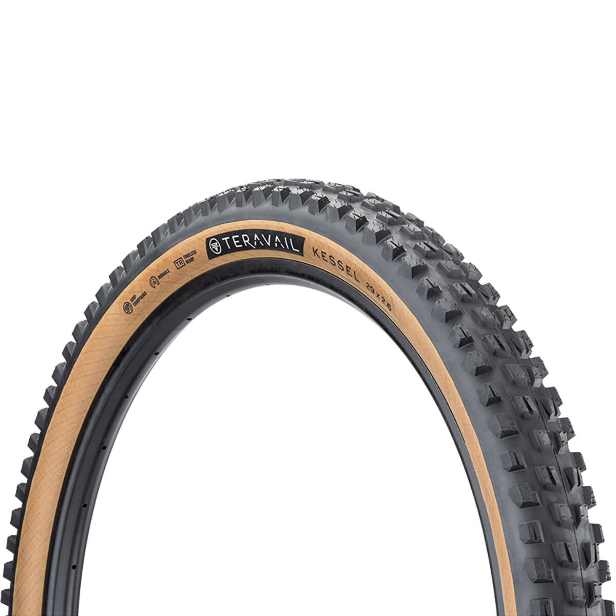 Image of Teravail Kessel 29in Tire Tan, 2.4in/Durable