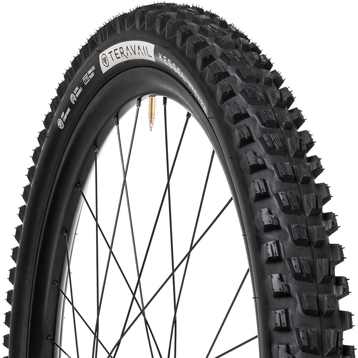Image of Teravail Kessel 27.5in Tire Black, 2.5in/Ultra Durable